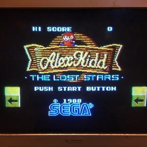 Alex Kidd The Lost Stars Sega Master System